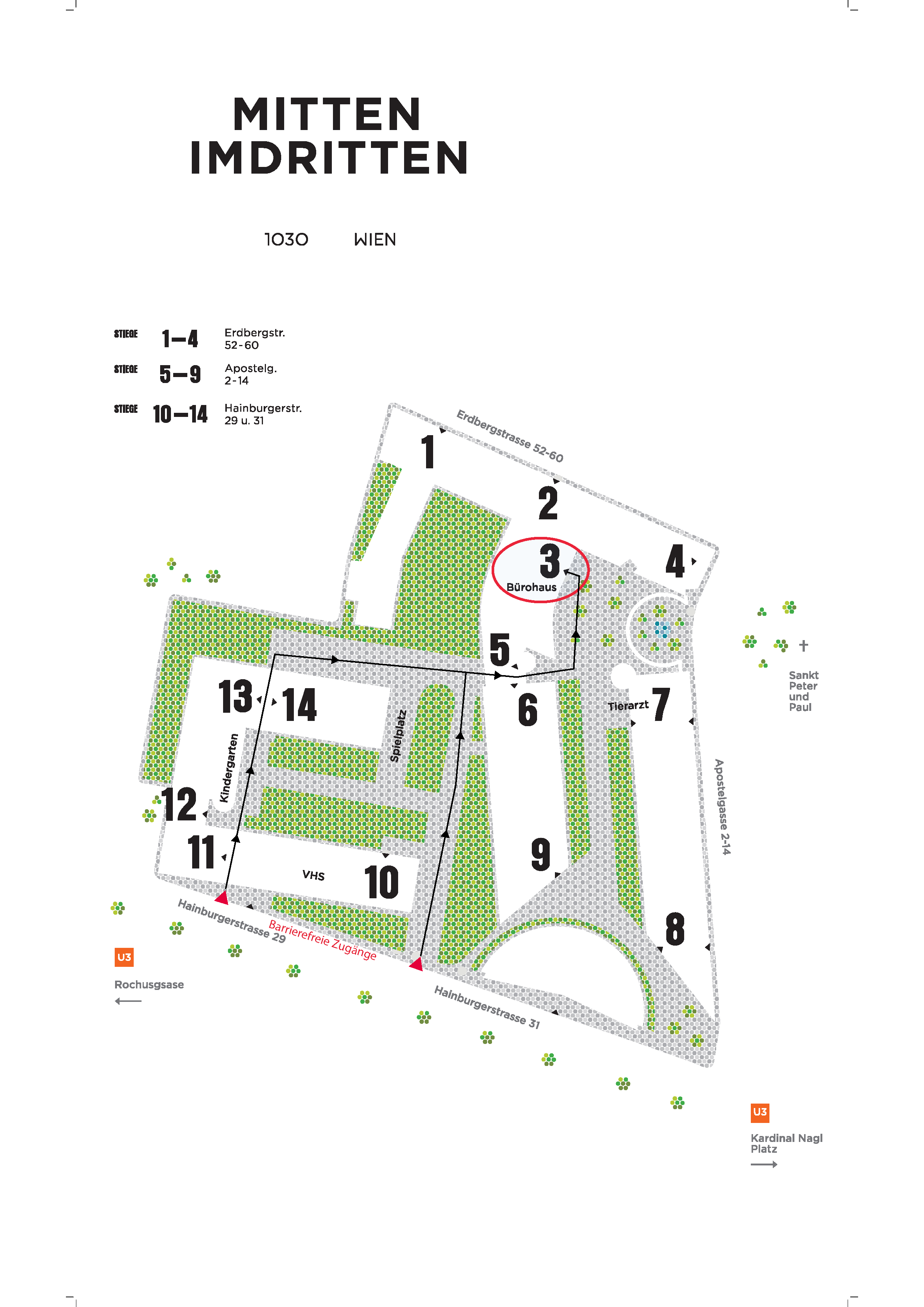 Lageplan der BundesKOST im Wohnkomplex Mitten im Dritten (PDF)